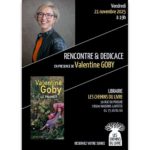 Vendredi 21 novembre 19h <br>Valentine Goby <br><i>Le Palmier</i>