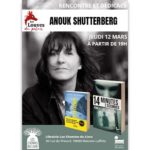 jeudi 12 mars à 19 h <br>Anouk Shutterberg <br><i>4&nbsp;minutes 2 secondes&nbsp;</i>